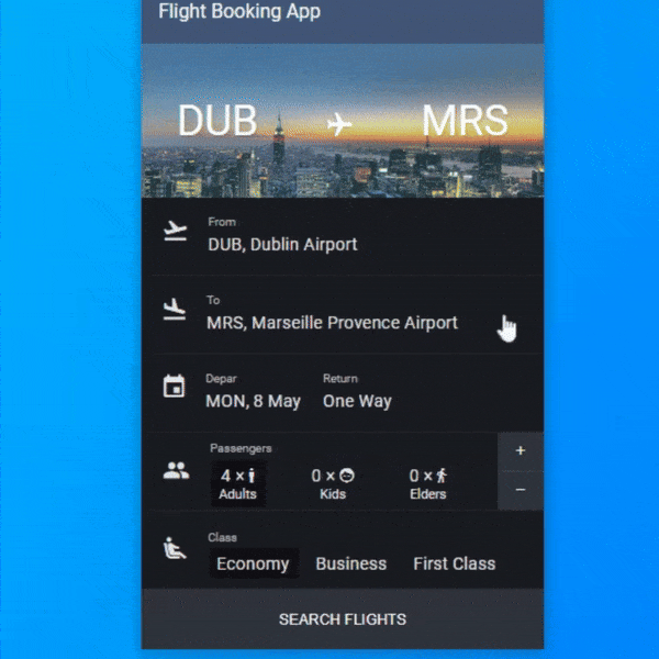 Develop a Flight Booking App Using HTML, CSS, and JavaScript.gif